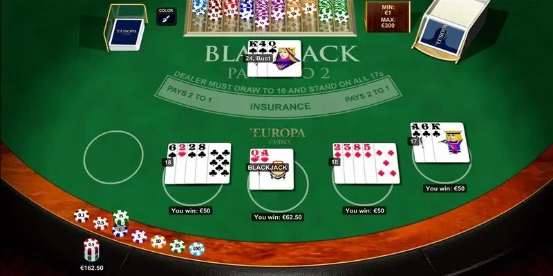 Các biến thể của trò chơi Blackjack