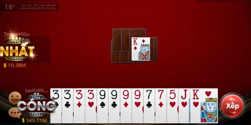 Chiến thuật chơi tiến lên miền Bắc hiệu quả 